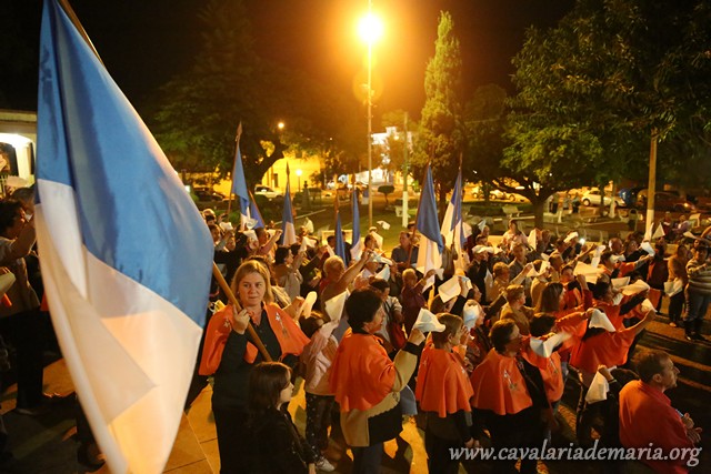 Em Santa Cruz das Palmeiras – SP, na Paróquia Santa Cruz, abertura de semana missionária