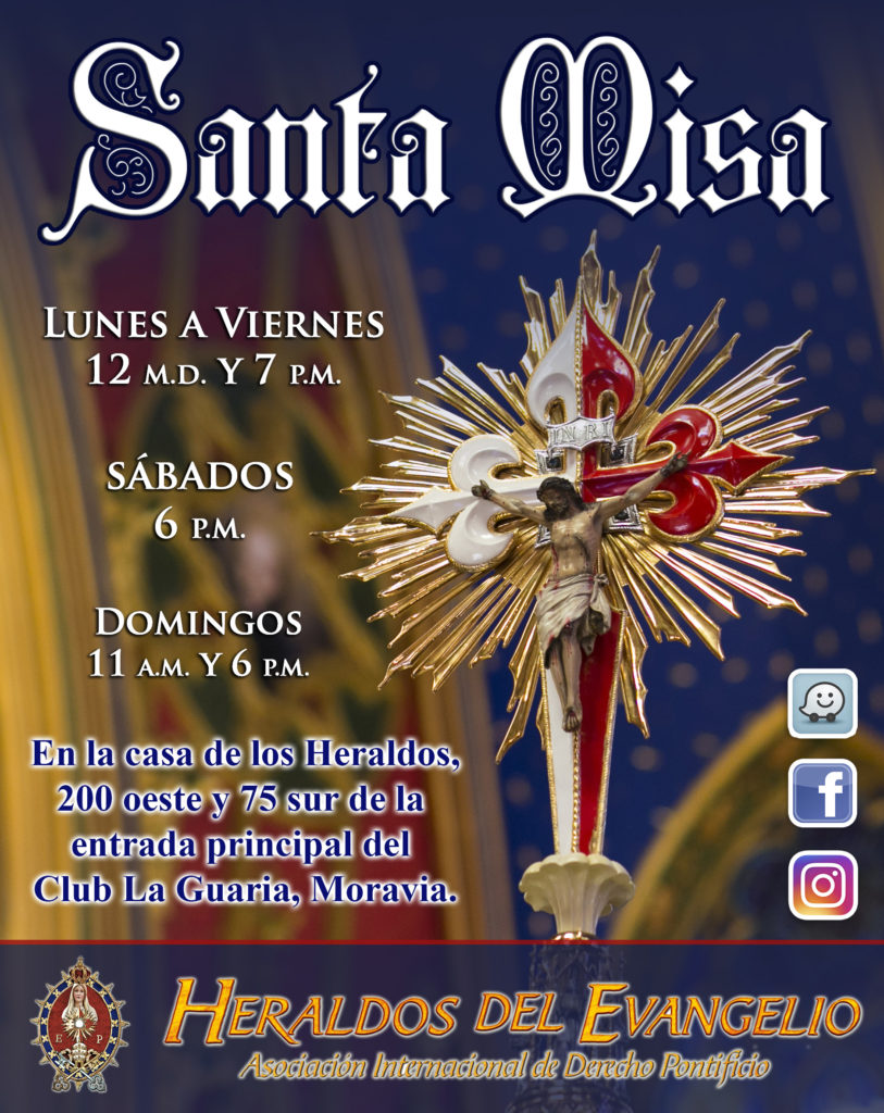 Nuevos horarios de Misa