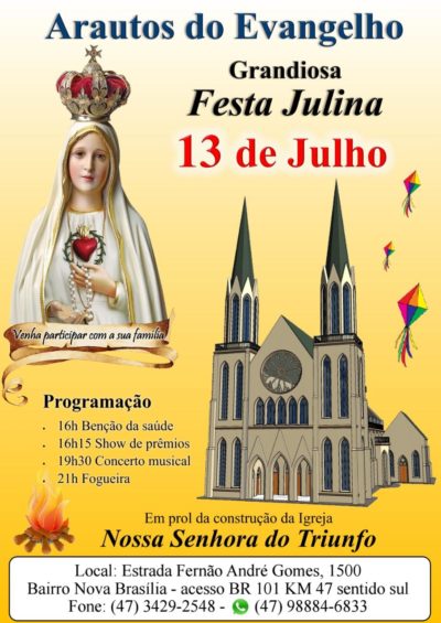 Convite: Grandiosa Festa Julina