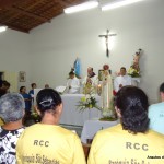 Pe. Célio Casale preside Missa na Capela Nossa Senhora das Dores, no Vasco da Gama