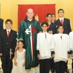 Batismos e Primeiras Comunhões na sede dos Arautos do Evangelho em Recife