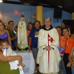Missa na capela Nossa Senhora Aparecida, no Parque Capibaribe, São Lourenço da Mata
