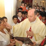 Batismo de adulto e Primeira Comunhão na sede dos Arautos do Evangelho em Recife
