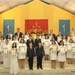 Consagração a Nossa Senhora e Primeira Comunhão na sede dos Arautos do Evangelho em Recife