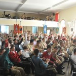 Debate durante o Curso de Férias dos Arautos do Evangelho