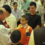 Padre Célio Casale dá a bênção de São Brás