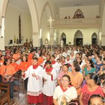 Missa de encerramento da igreja matriz de São José