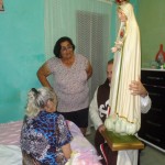 Visita da imagem de Nossa Senhora de Fátima aos doentes