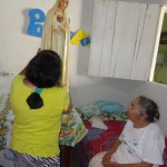 Visita da imagem de Nossa Senhora de Fátima aos doentes