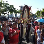 Imagem de Nossa Senhora durante Jornada Arquidiocesana da Juventude, em Recife