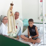 Visita da Imagem Peregrina ao Hospital Maria Lucinda