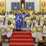 Consagração a Nossa Senhora - fiéis da Paróquia de Nossa Senhora de Fátima
