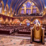 Missa de abertura do congresso celebrada pelo Bispo-Auxiliar de São Paulo e Vigário Episcopal da Região Santana Dom Sérgio de Deus Borges na Basilica Nossa Senhora do Rosario.