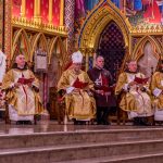Missa de abertura do congresso celebrada pelo Bispo-Auxiliar de São Paulo e Vigário Episcopal da Região Santana Dom Sérgio de Deus Borges na Basilica Nossa Senhora do Rosario.