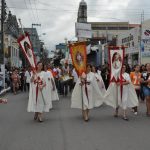 Cooperadores dos Arautos do Evangelho na Procissão de Nossa Senhora dos Prazeres - Maceió - AL