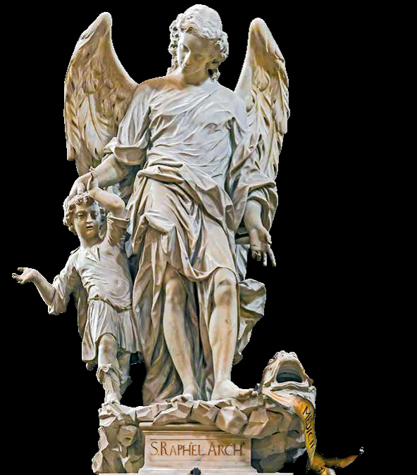 San Rafael Arcángel Iglesia de los Jesuitas, Venecia, Italia