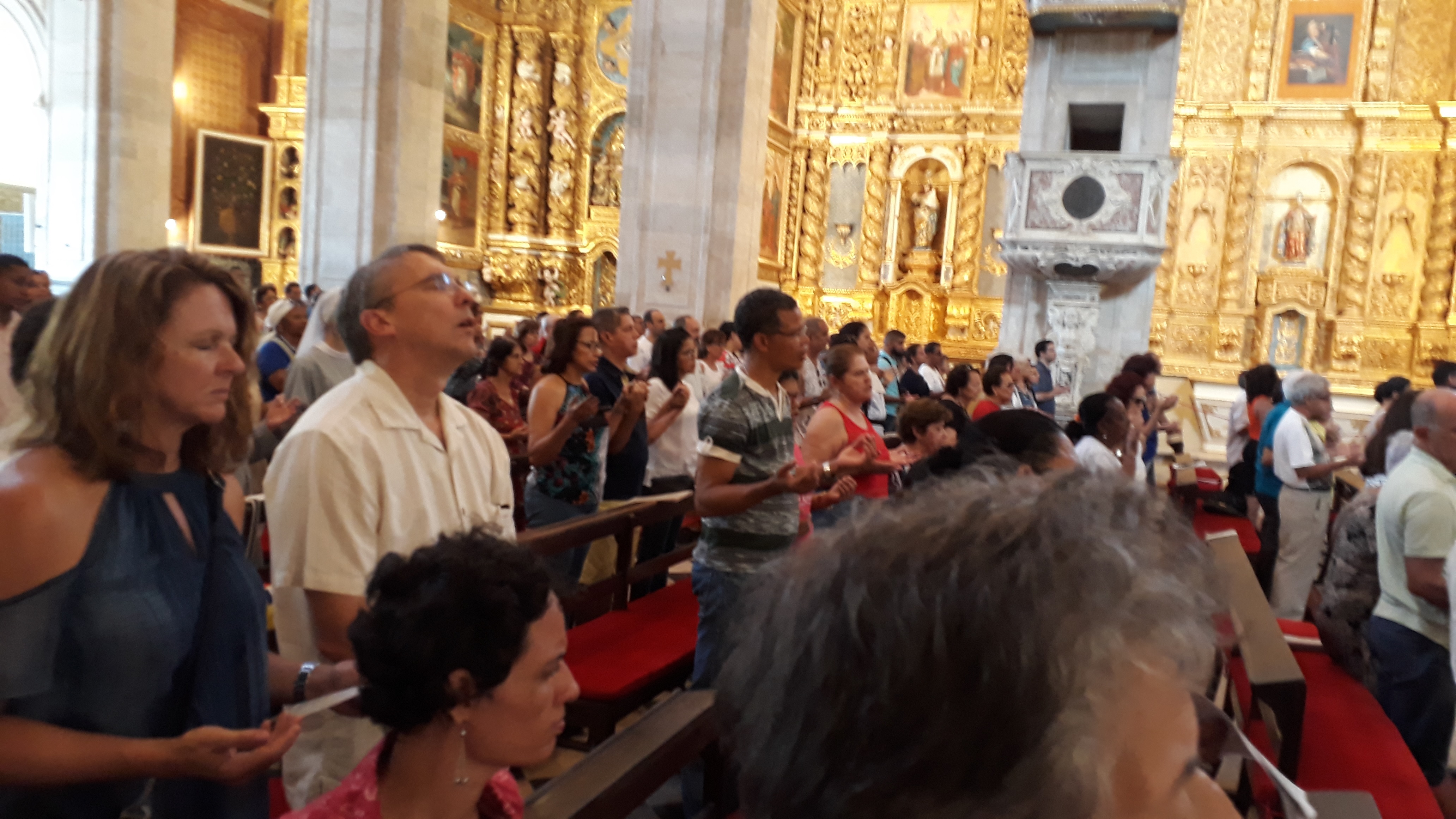 CATEDRAL DA TRANSFIGURAÇÃO DO SENHOR: PRIMEIRA MISSA DOMINICAL APÓS A REABERTURA DA IGREJA MÃE