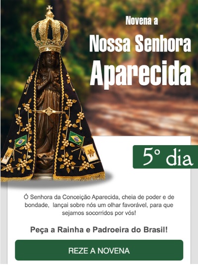 NOVENA A MÃE APARECIDA: ROGAI POR NÓS, PECADORES!