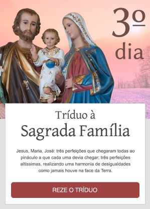 Sagrada Família, abençoai o nosso lar!