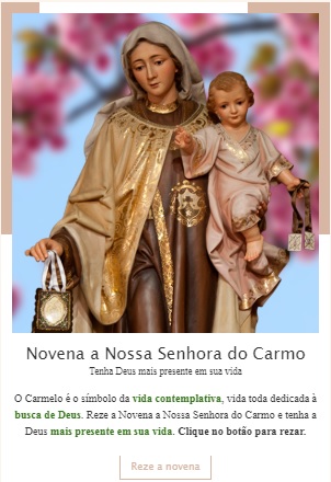 Tenha Deus mais presente em sua vida!