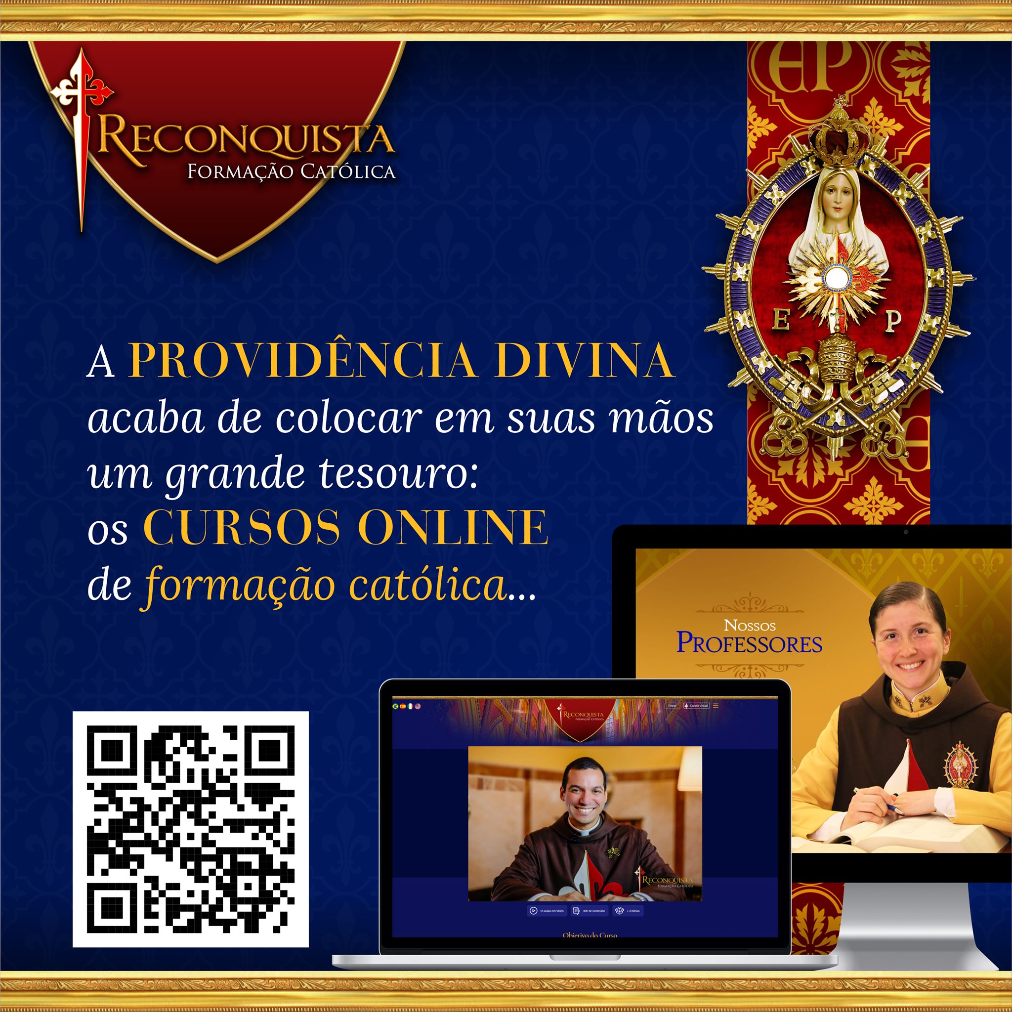Reconquista: Cursos on-line de formação católica