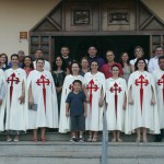 Encerramento do simpósio, na Capela São Francisco de Assis da Paróquia Nossa Senhora de Guadalupe