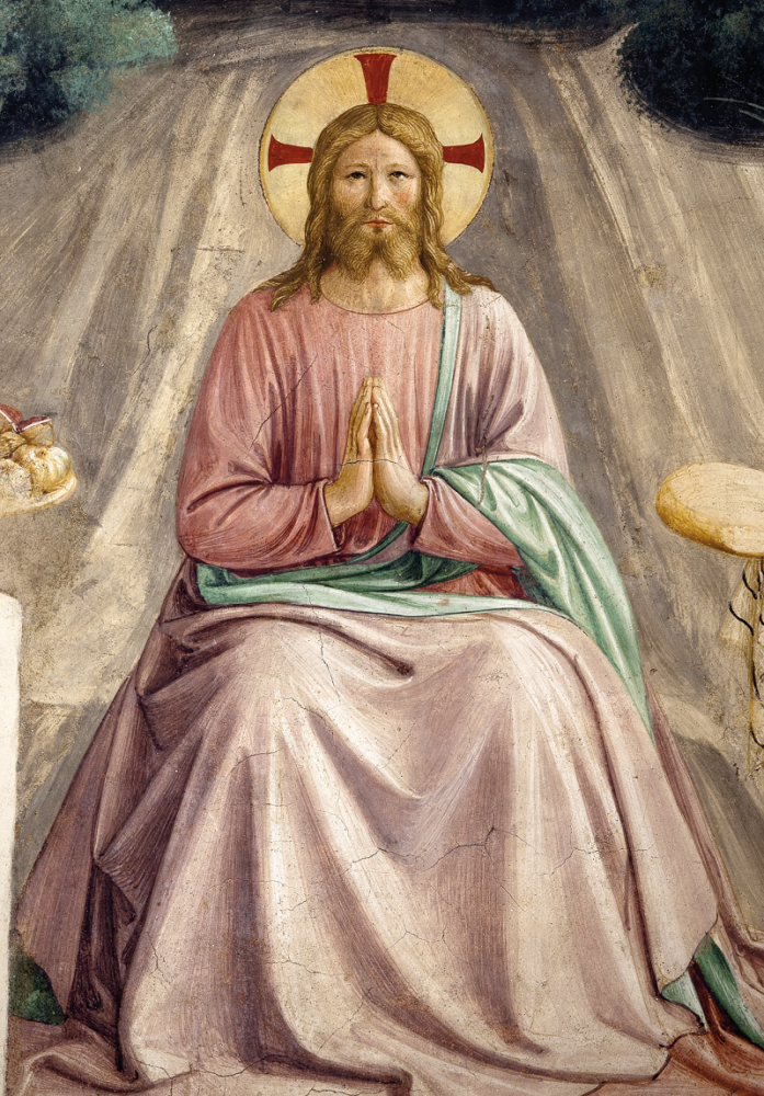 Tentazioni di Cristo, del Beato Angelico.