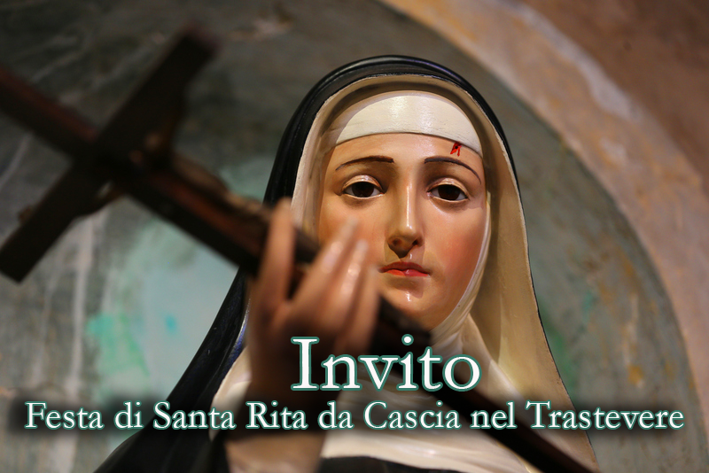 Programma della festa di Santa Rita