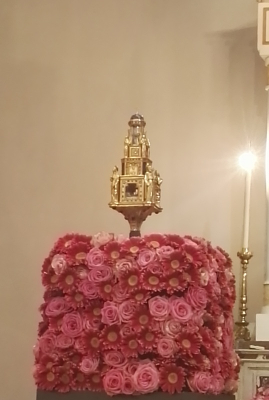 Madonna delle lacrime - Reliquiario a Messina.