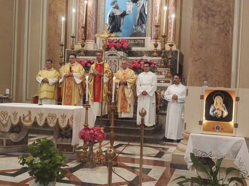 Madonna delle lacrime - Reliquiario a Messina.