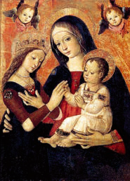 Il matrimonio mistico di Santa Caterina