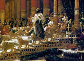 La visita della regina di Saba al re Salomone