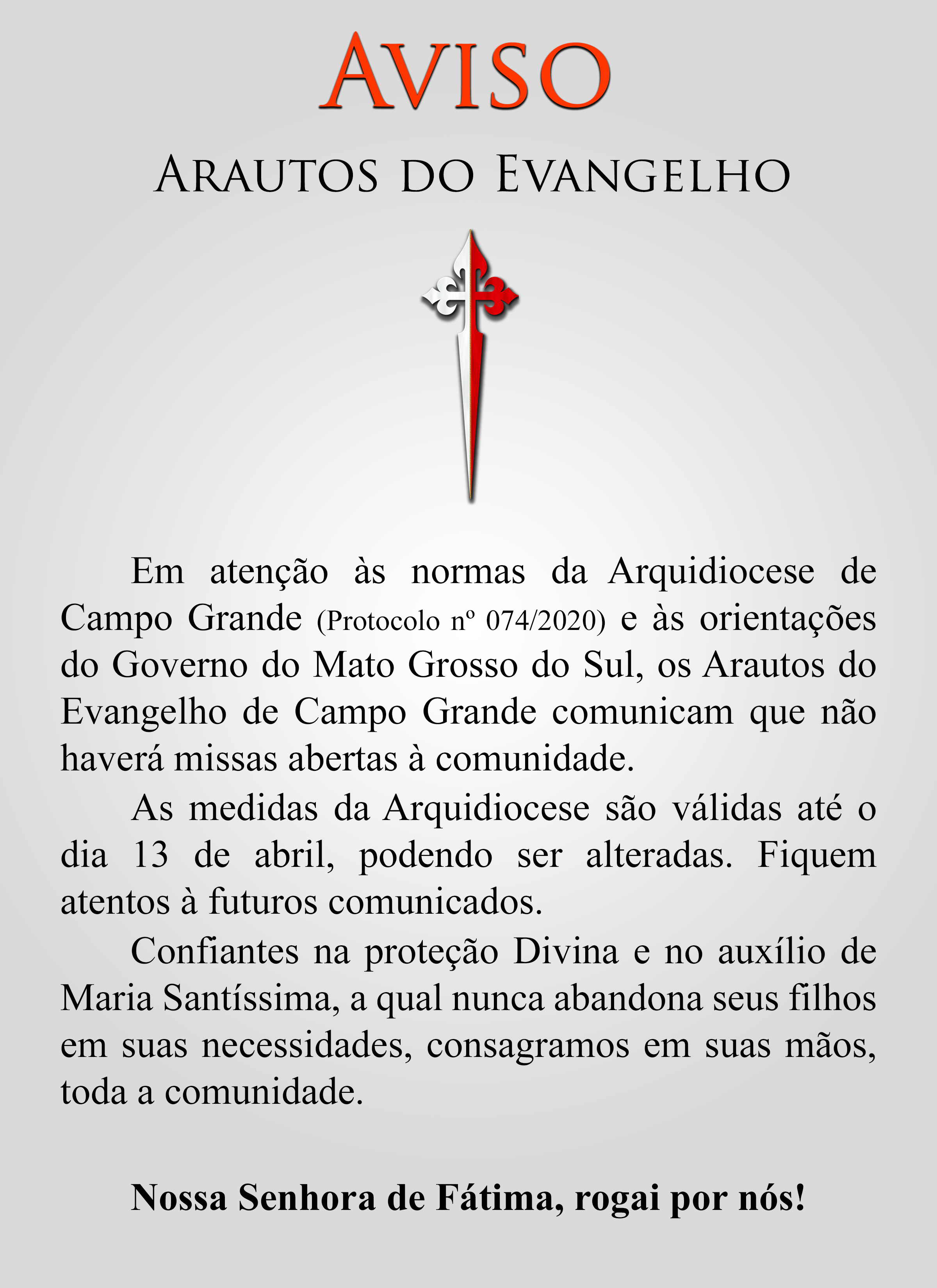 Comunicado Importante