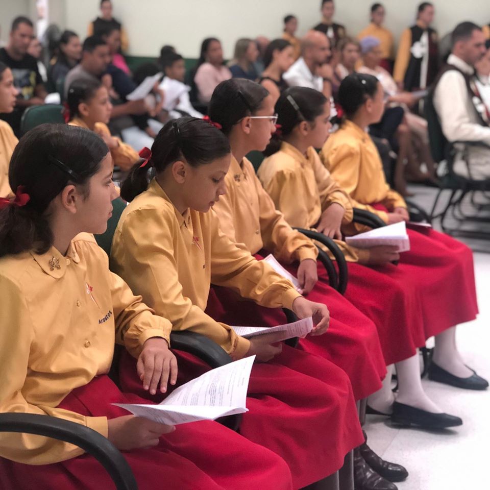 Cerimônia de Formatura e encerramento de ano – Setor Feminino